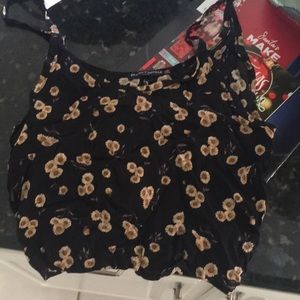 Floral tank top